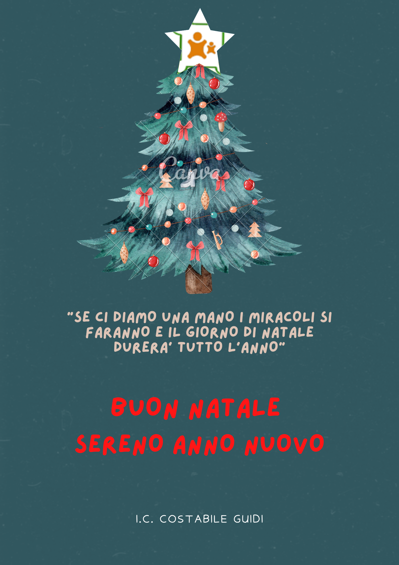 BUON NATALE E SERENO ANNO NUOVO